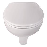 Wand-WC WC Toilette erhöht um 6cm Tiefspüler Toilette Wandtiefspüler mit Sitz