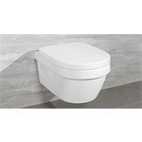 Villeroy & Boch Architectura Kombipack Wandtiefspül WC mit Sitz softclose 5684HR01 weiß