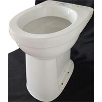 Keramag Allia Paris Care Standflachspül-WC erhöht um 10cm weiß