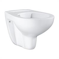 Grohe Bau Wandtiefspül WC Tiefspüler Toilette rimfree  weiß mit Sitz Set