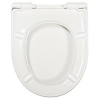 Haro Move WC-Sitz mit Deckel softclosing weiß/chrom