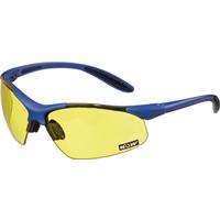 Schutzbrille blau/gelb PC-Gläser UVA/UVB