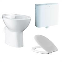 Grohe Bau Stand WC Tiefspüler Toilette Spülkasten Sitz Absenkautomatik