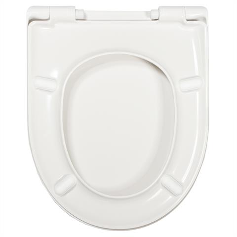 Haro Move WC-Sitz mit Deckel softclosing weiß/chrom