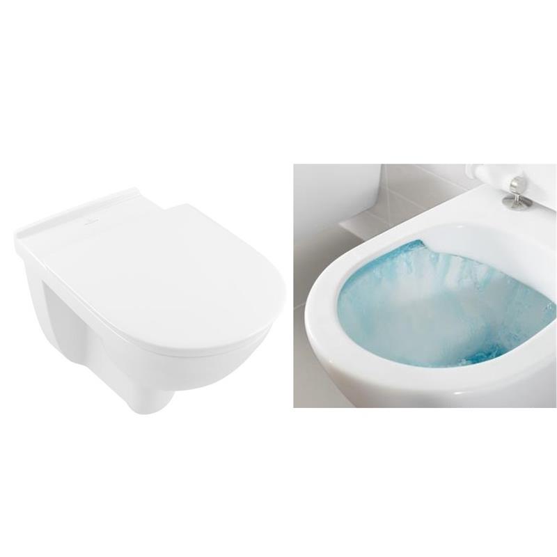 WC-Sitz 5660R0R1 9M38S101 Villeroy&Boch Wand-Tiefspül-WC Ceramic Plus